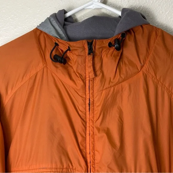 Premo Men’s Full Zip Hoodie Jacket Utility Pockets Orange XXL - Picture 10 of 12